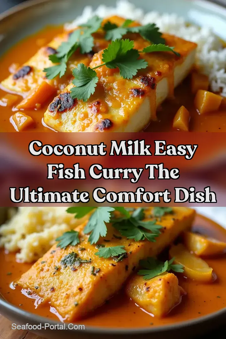 Coconut Milk Easy Fish Curry The Ultimate Comfort Dish