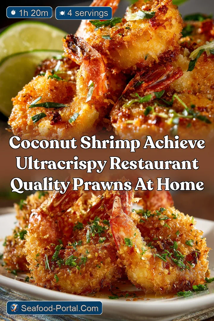 Coconut Shrimp Achieve UltraCrispy Restaurant Quality Prawns at Home