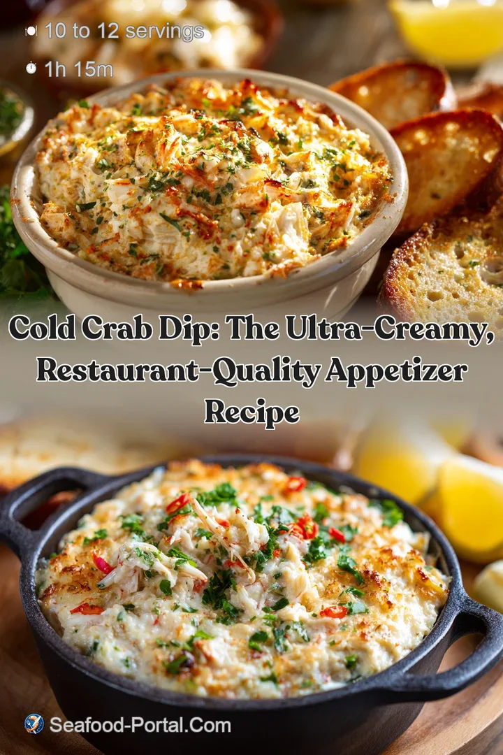 Cold Crab Dip: The Ultra-Creamy Restaurant-Quality Appetizer Recipe