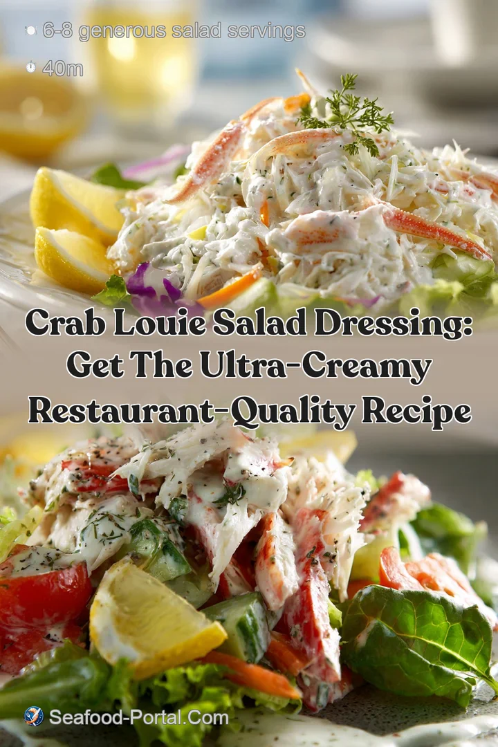 Crab Louie Salad Dressing: Get the Ultra-Creamy Restaurant-Quality Recipe