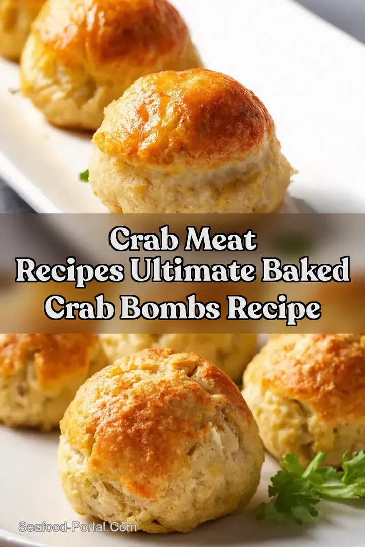 Crab Meat Recipes Ultimate Baked Crab Bombs Recipe