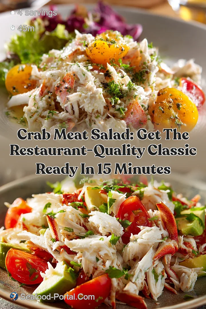 Crab Meat Salad: Get the Restaurant-Quality Classic Ready in 15 Minutes