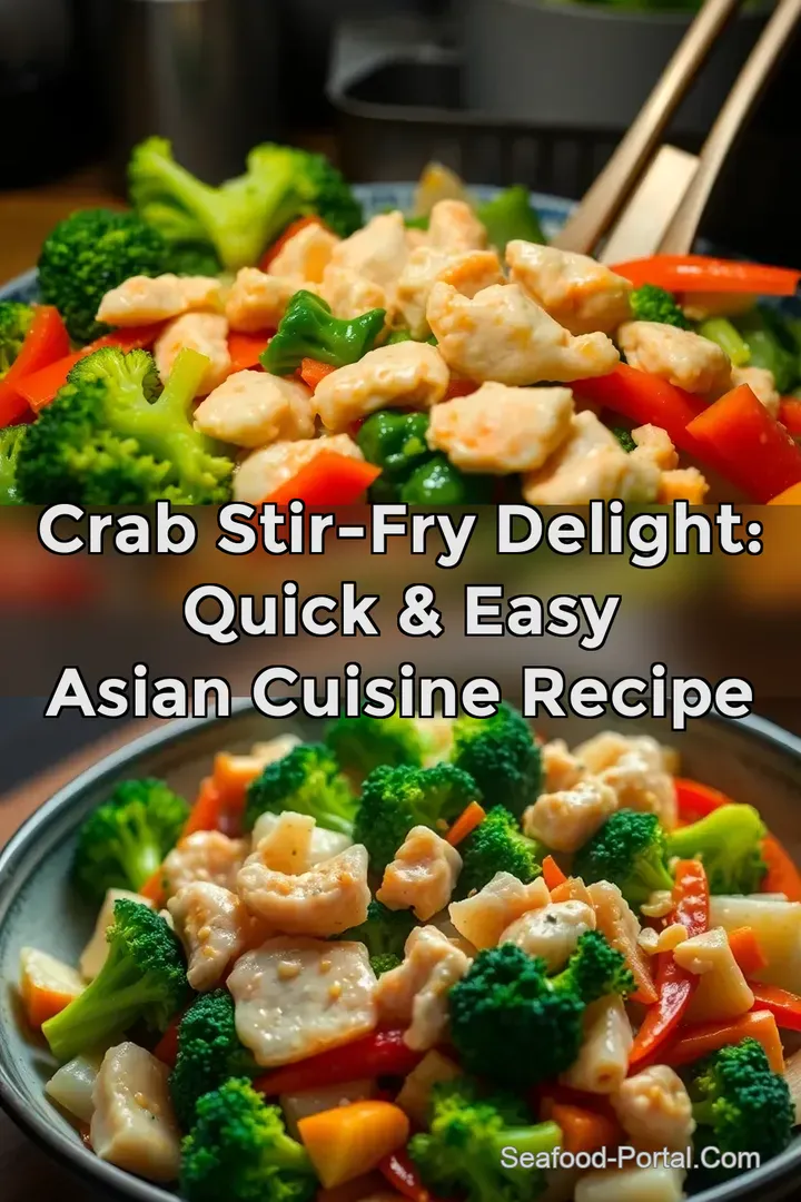 Crab Stir-Fry Delight: Quick & Easy Asian Cuisine Recipe