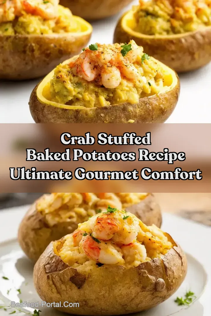 Crab Stuffed Baked Potatoes Recipe Ultimate Gourmet Comfort