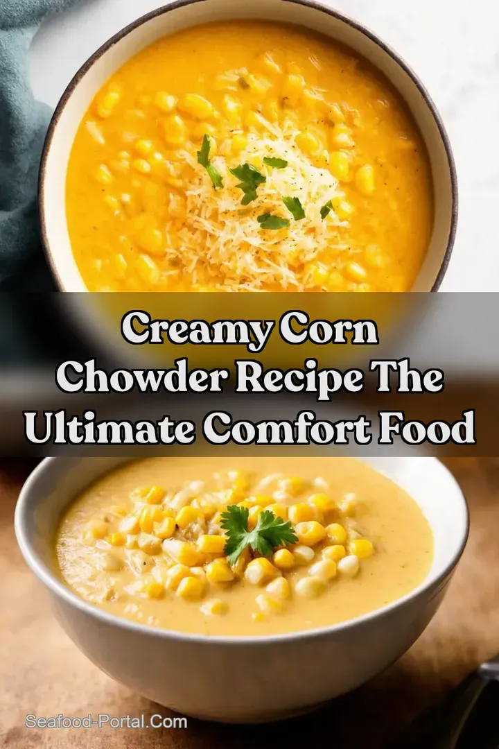 Creamy corn chowder recipe The ULTIMATE Comfort Food