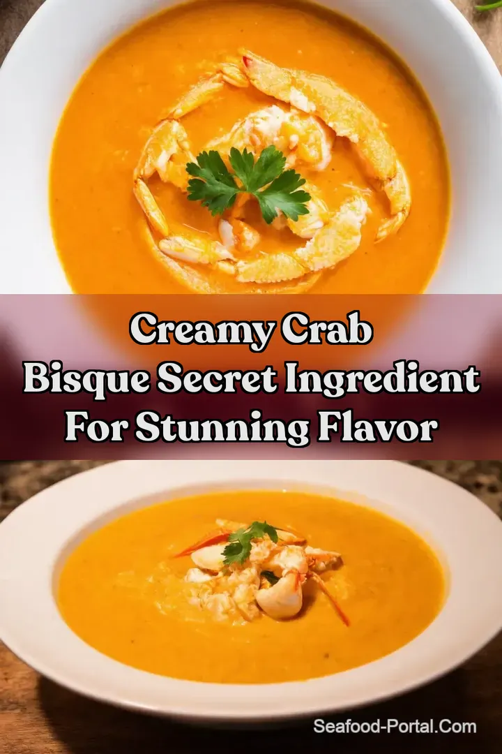 Creamy Crab Bisque Secret Ingredient for Stunning Flavor