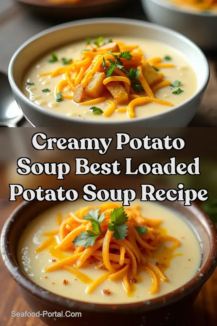 Creamy Potato Soup Best Loaded Potato Soup Recipe