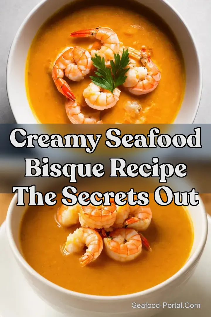 Creamy Seafood Bisque Recipe The Secrets Out