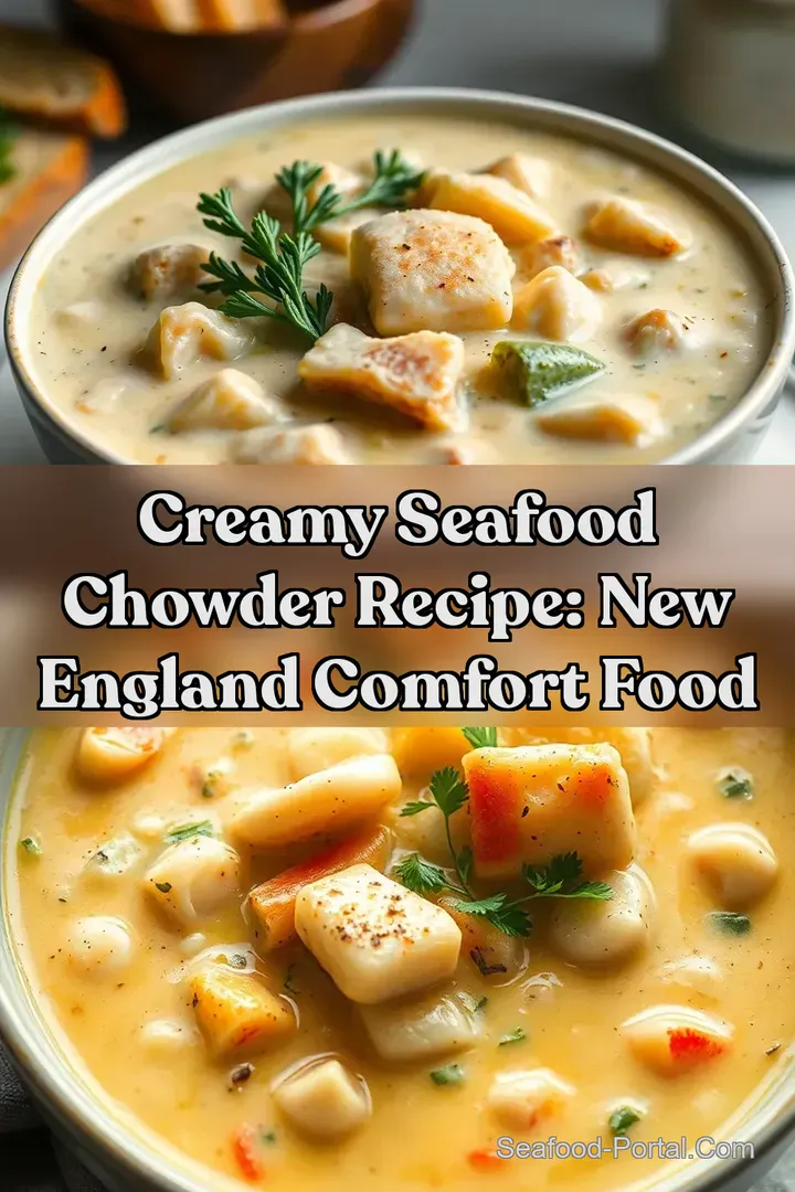 Creamy Seafood Chowder Recipe: New England Comfort Food