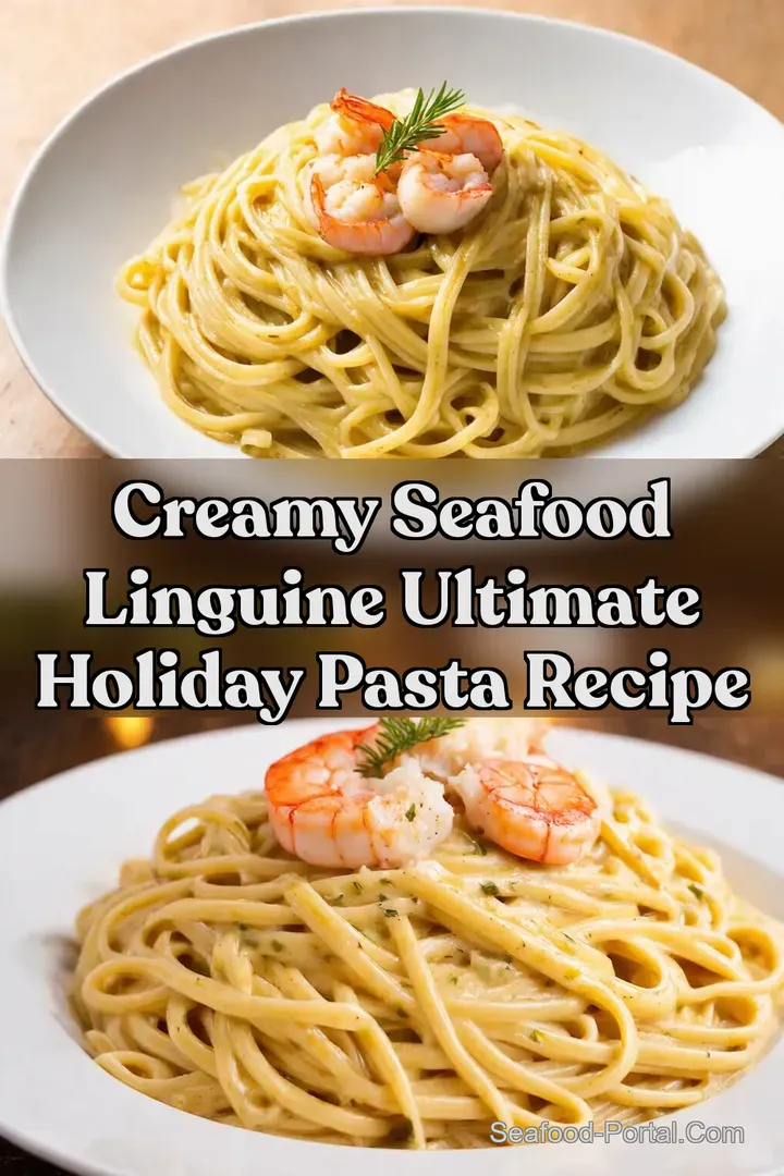 Creamy Seafood Linguine Ultimate Holiday Pasta Recipe