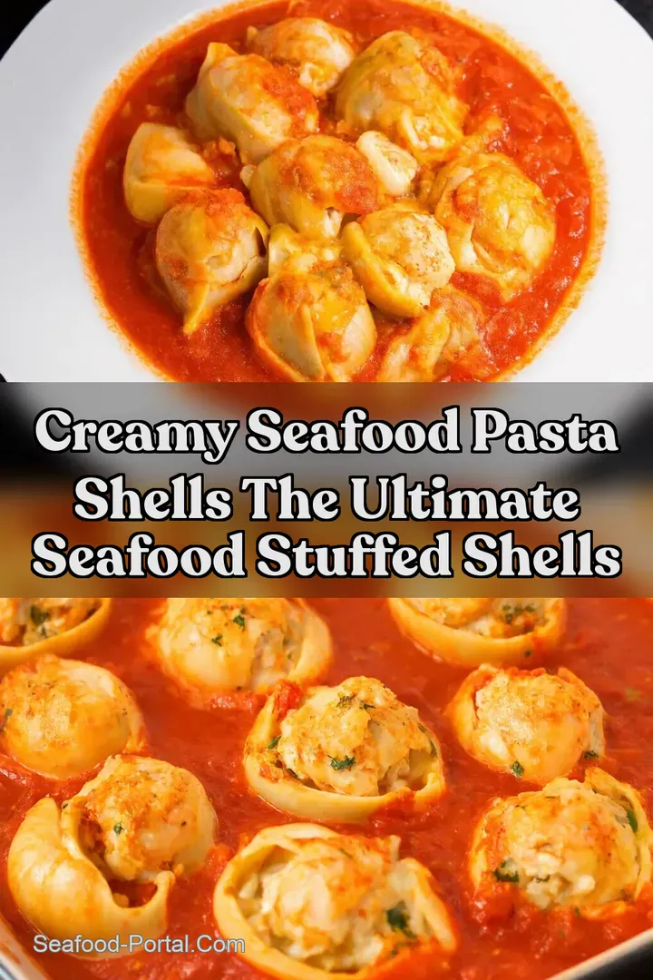 Creamy Seafood Pasta Shells The Ultimate Seafood Stuffed Shells