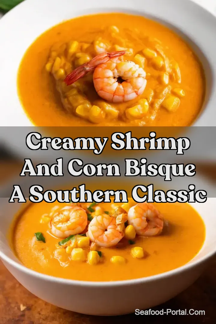Creamy Shrimp and Corn Bisque A Southern Classic
