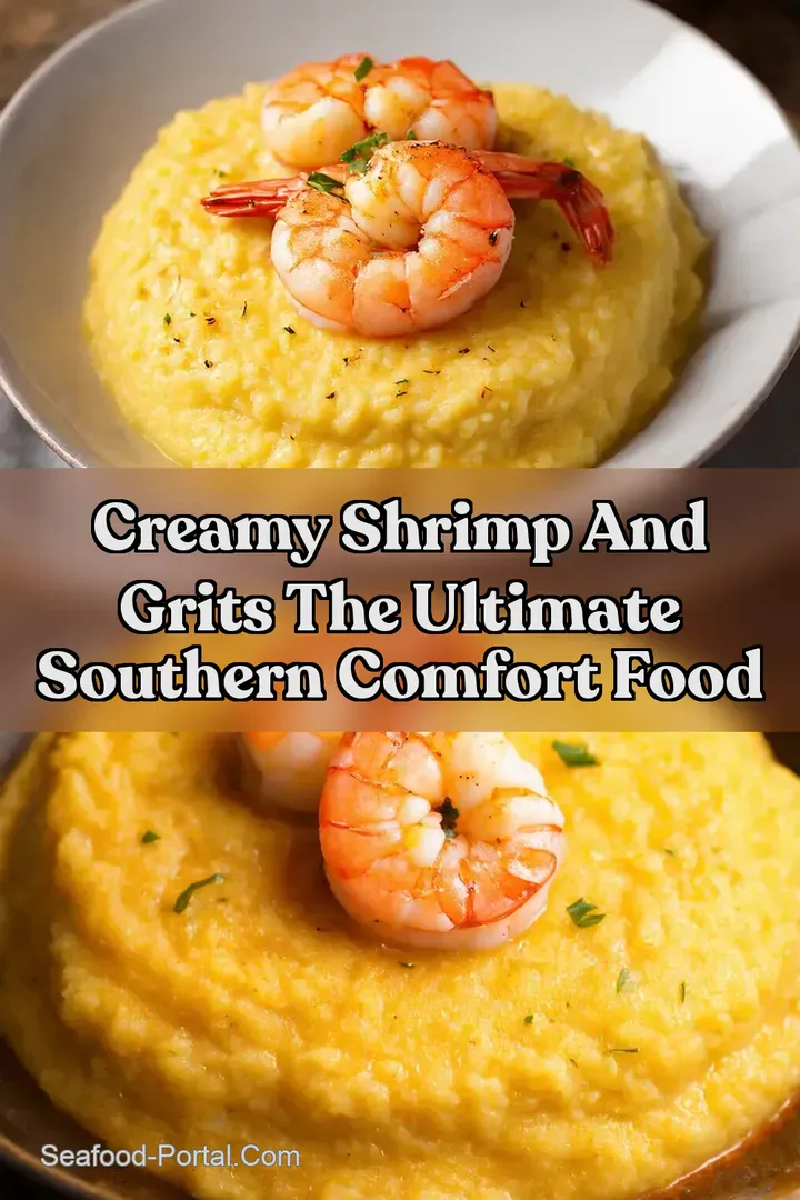 Creamy Shrimp and Grits The Ultimate Southern Comfort Food