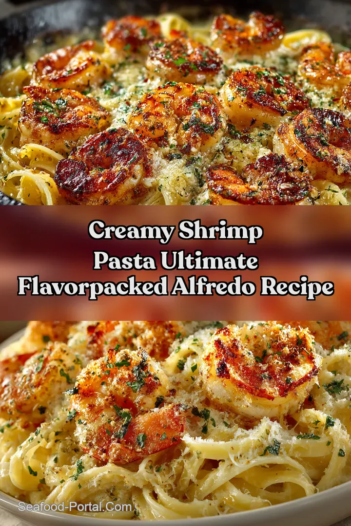 Creamy Shrimp Pasta Ultimate FlavorPacked Alfredo Recipe