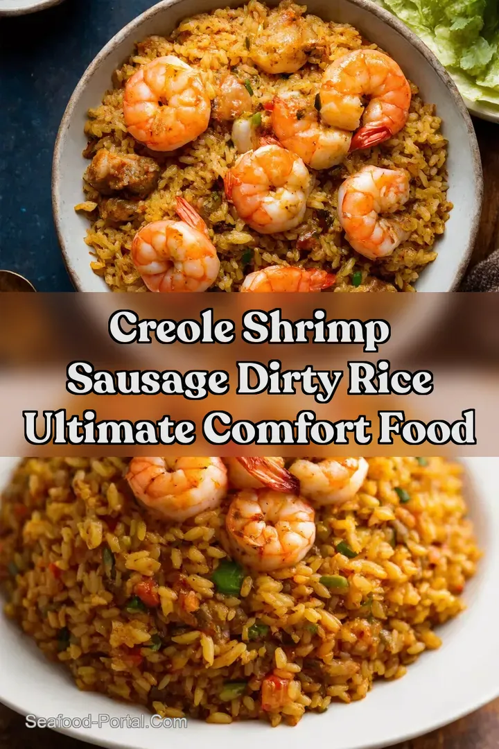 Creole Shrimp Sausage Dirty Rice Ultimate Comfort Food
