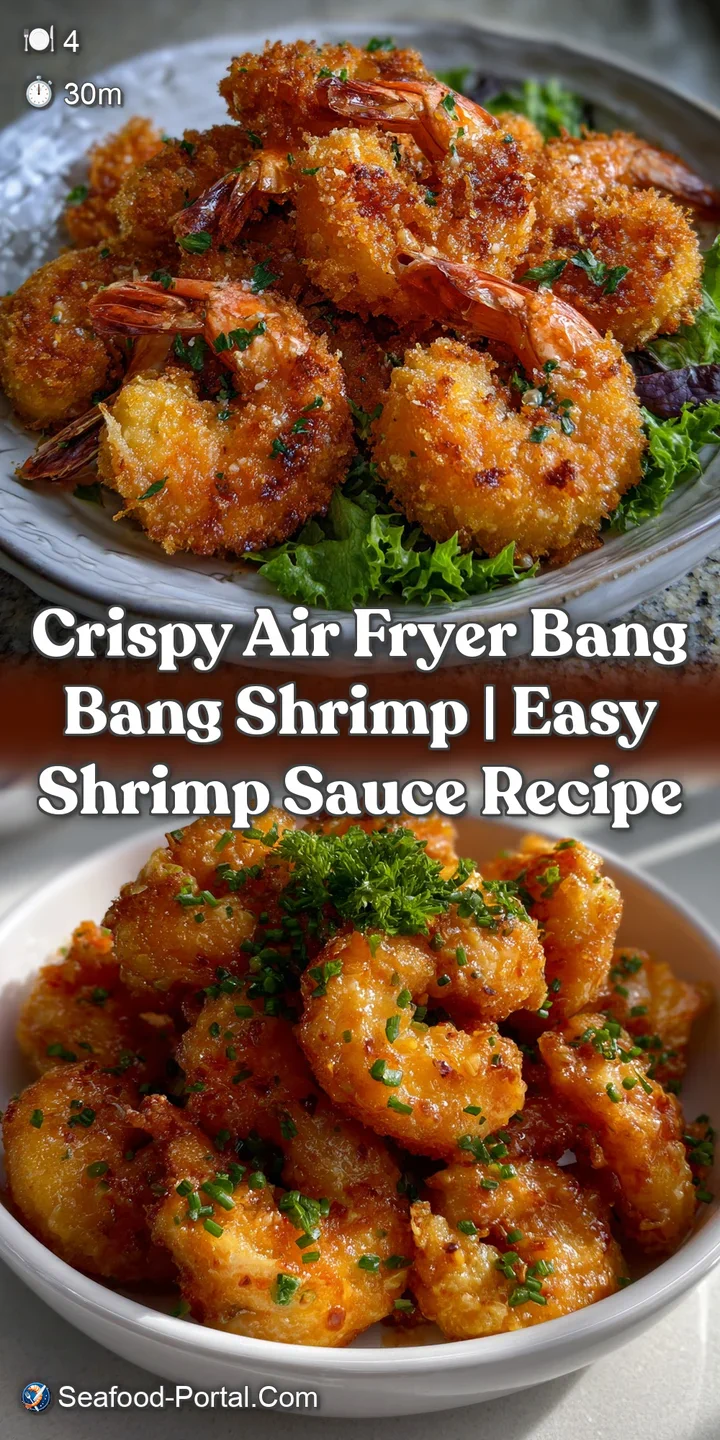 Crispy Air Fryer Bang Bang Shrimp | Easy Shrimp Sauce Recipe