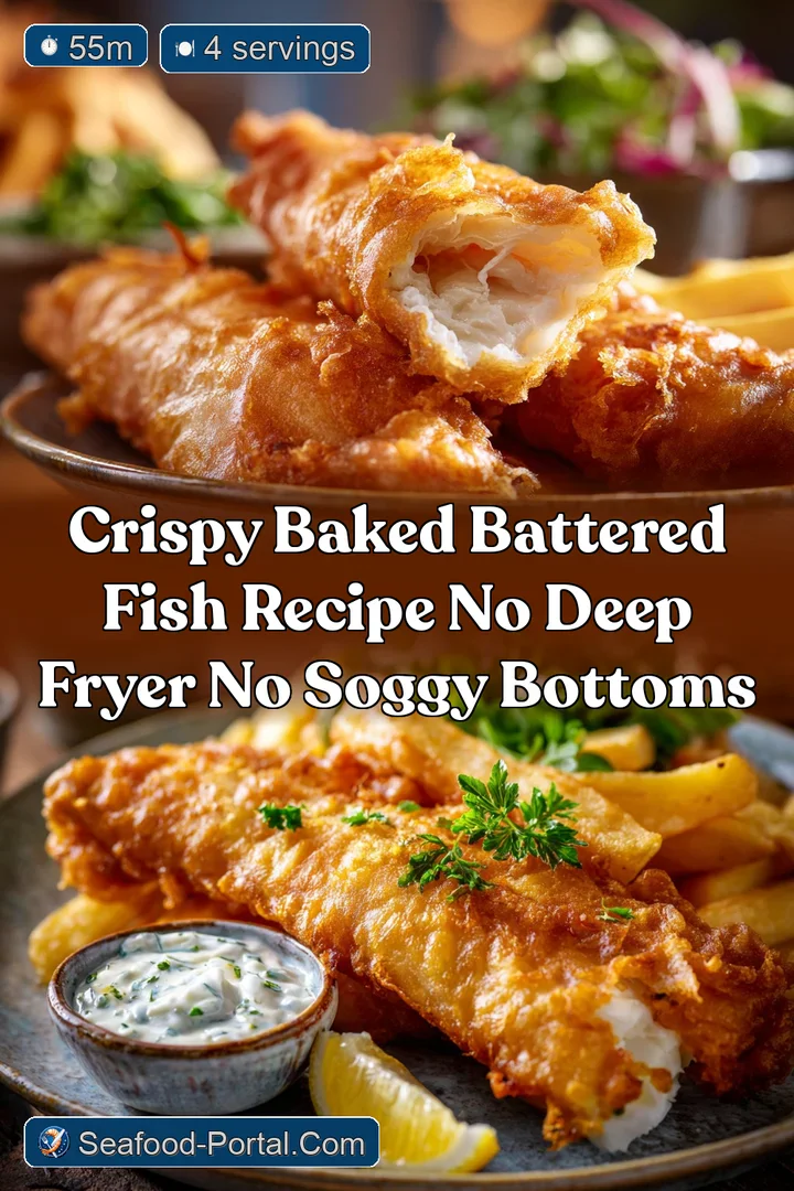 Crispy Baked Battered Fish Recipe No Deep Fryer No Soggy Bottoms