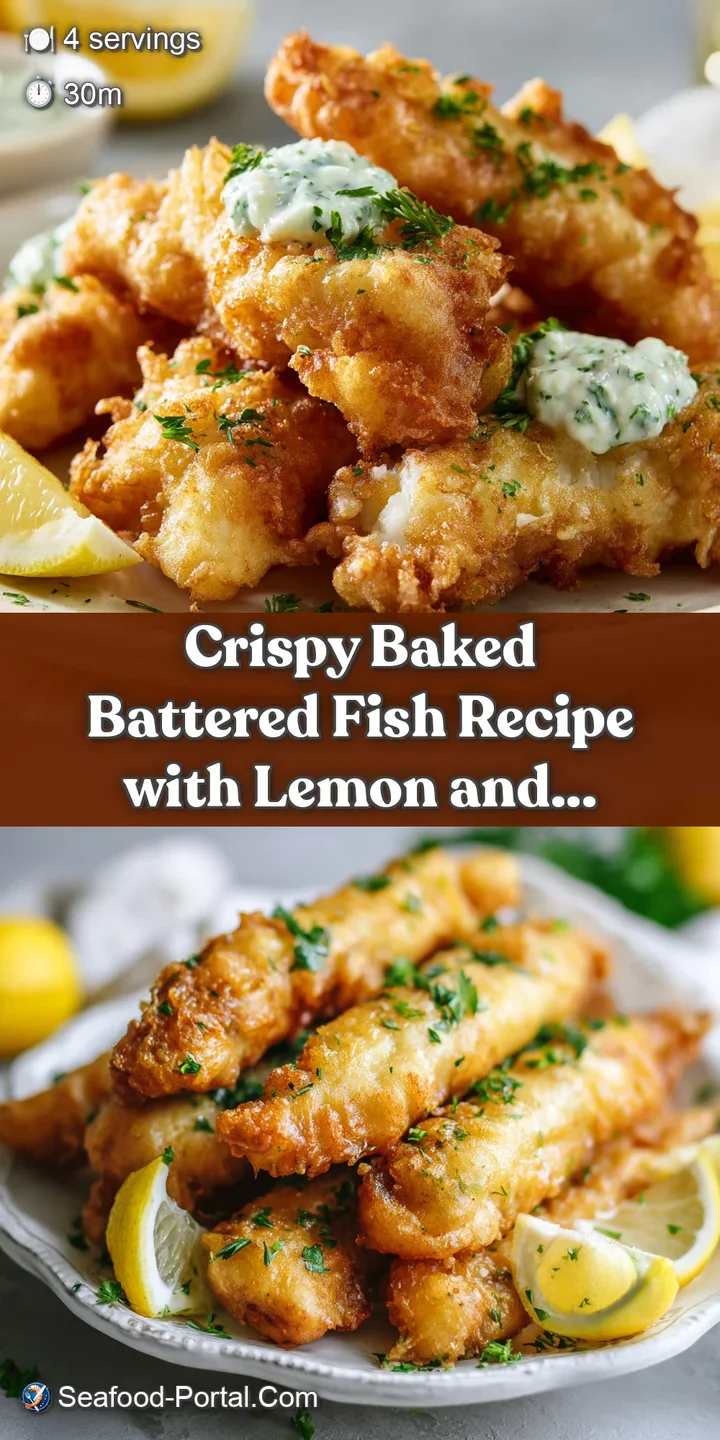 Close-up of irresistibly crunchy, golden-brown fish batter revealing flaky white fish, promising a delightful, savory bite.