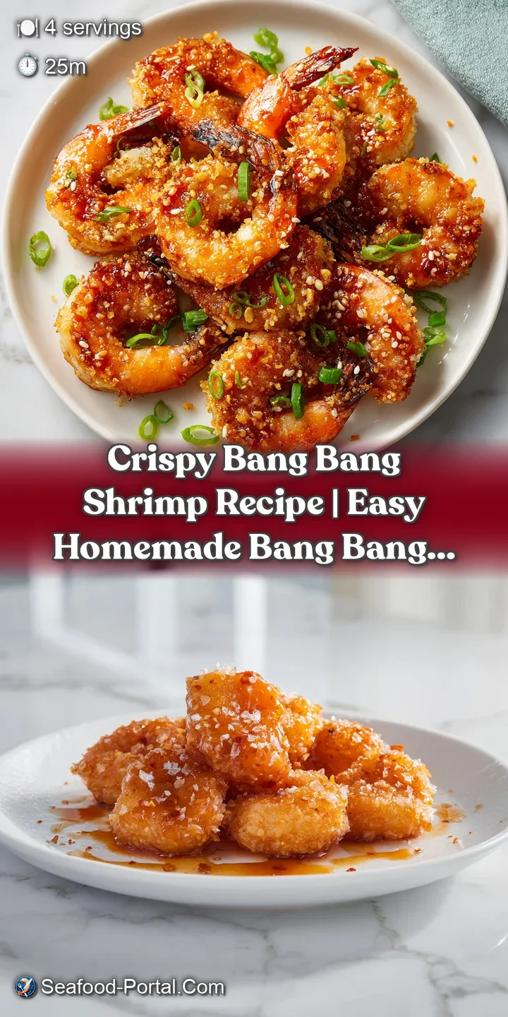 Close-up of perfectly fried shrimp with a glistening, spicy orange sauce coating.