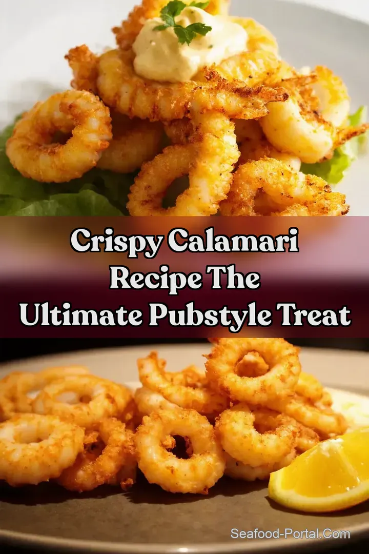 Crispy Calamari Recipe The Ultimate PubStyle Treat : PIN FOR LATER Crispy Calamari Recipe The Ultimate PubStyle Treat