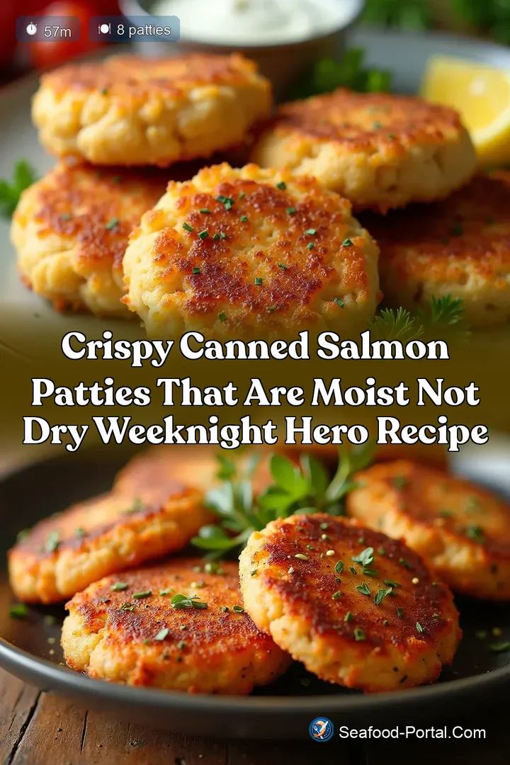 Crispy Canned Salmon Patties That Are Moist Not Dry Weeknight Hero Recipe