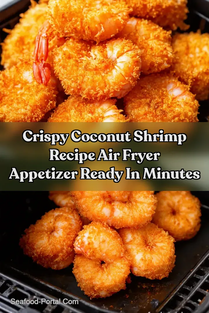 Crispy Coconut Shrimp Recipe Air Fryer Appetizer Ready In Minutes