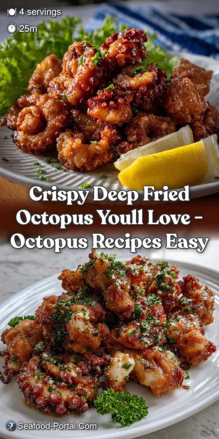 Crispy Deep Fried Octopus Youll Love - Octopus Recipes Easy