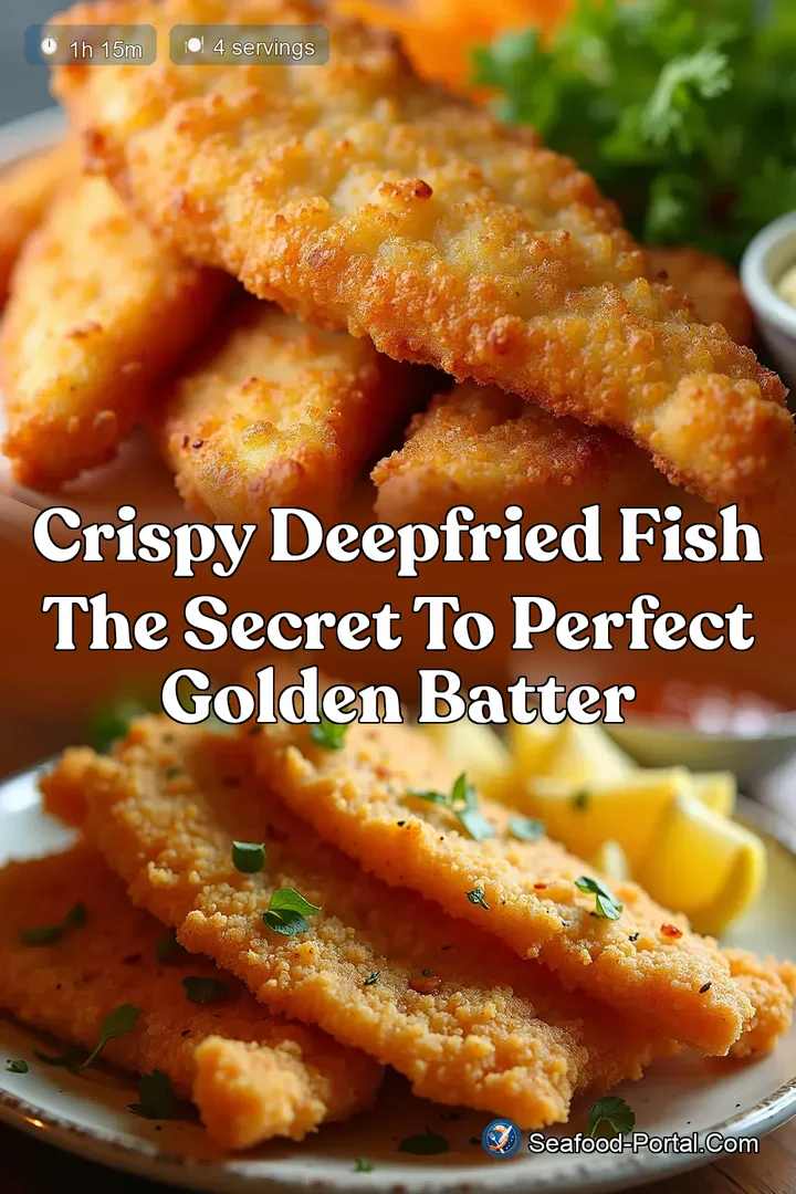 Crispy DeepFried Fish The Secret to Perfect Golden Batter