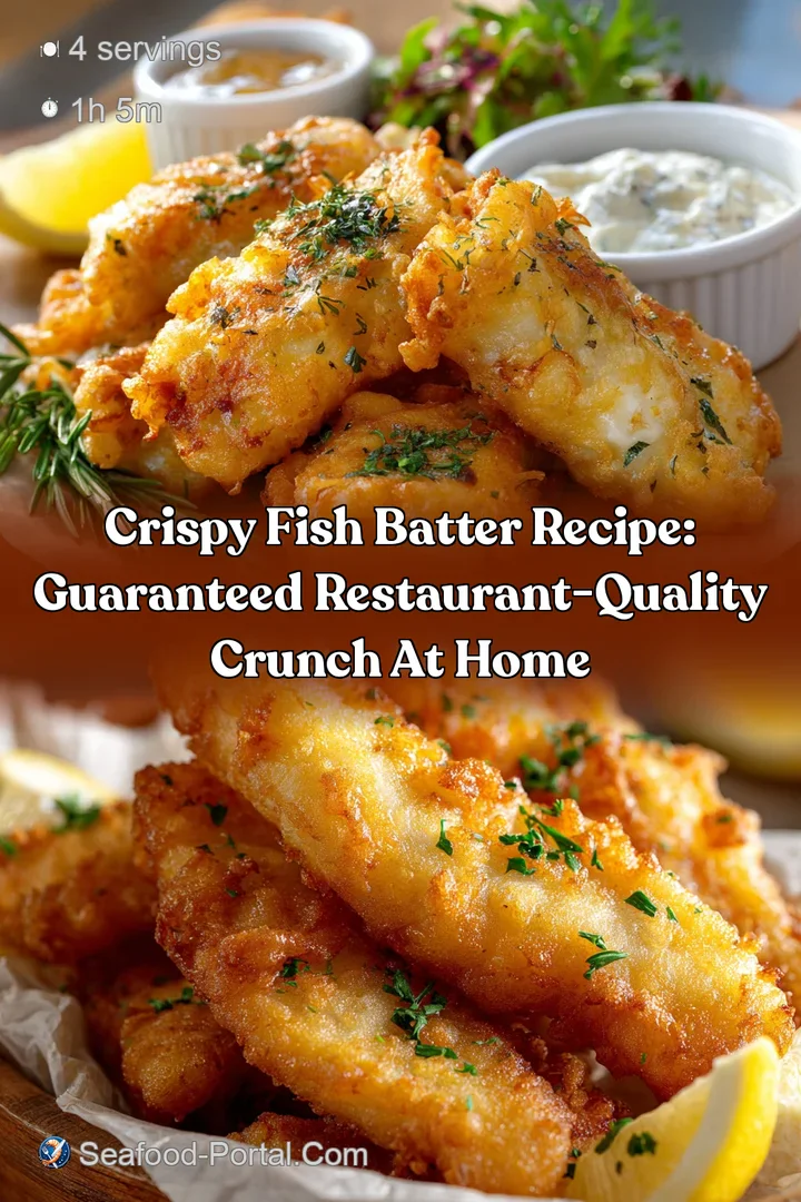 Crispy Fish Batter Recipe: Guaranteed Restaurant-Quality Crunch at Home