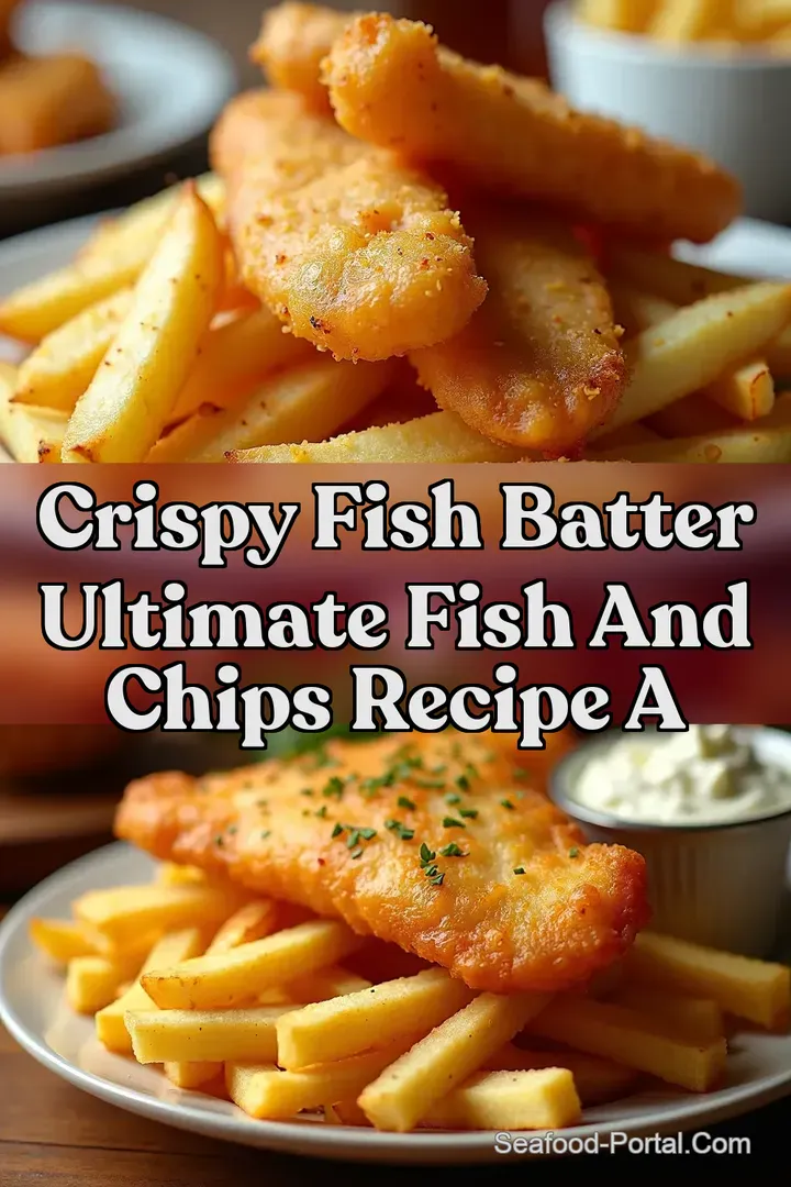 Crispy Fish Batter Ultimate Fish And Chips Recipe A