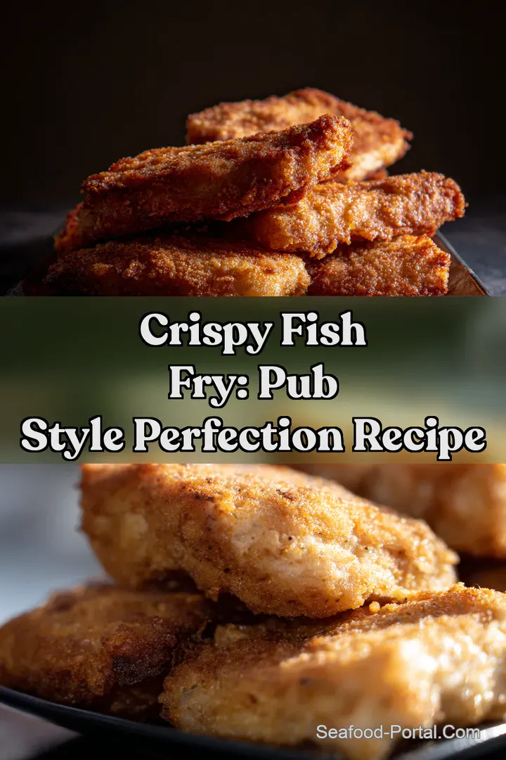Crispy Fish Fry: Pub Style Perfection Recipe : PIN FOR LATER Crispy Fish Fry: Pub Style Perfection Recipe