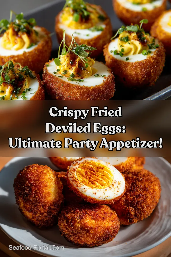 Crispy Fried Deviled Eggs: Ultimate Party Appetizer!