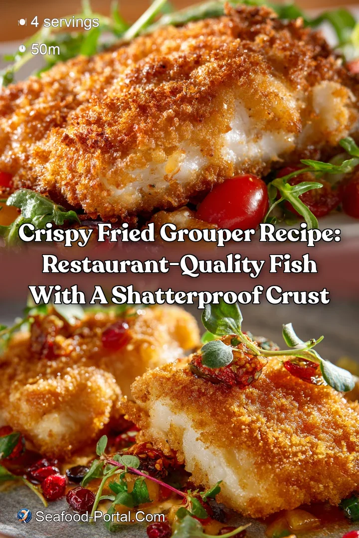 Crispy Fried Grouper Recipe: Restaurant-Quality Fish with a Shatterproof Crust
