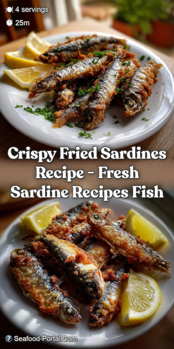 Crispy Fried Sardines Recipe - Fresh Sardine Recipes Fish