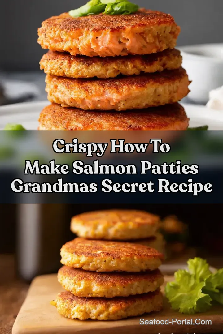 Crispy How To Make Salmon Patties Grandmas Secret Recipe : PIN FOR LATER Crispy How To Make Salmon Patties Grandmas Secret Recipe