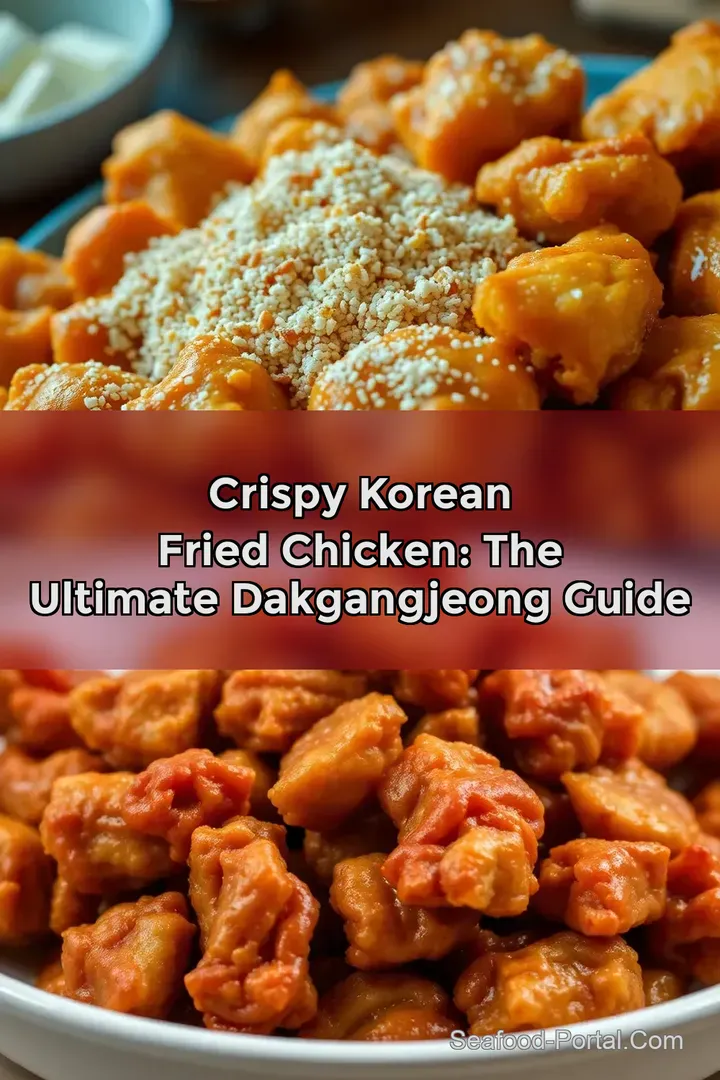 Crispy Korean Fried Chicken: The Ultimate Dakgangjeong Guide