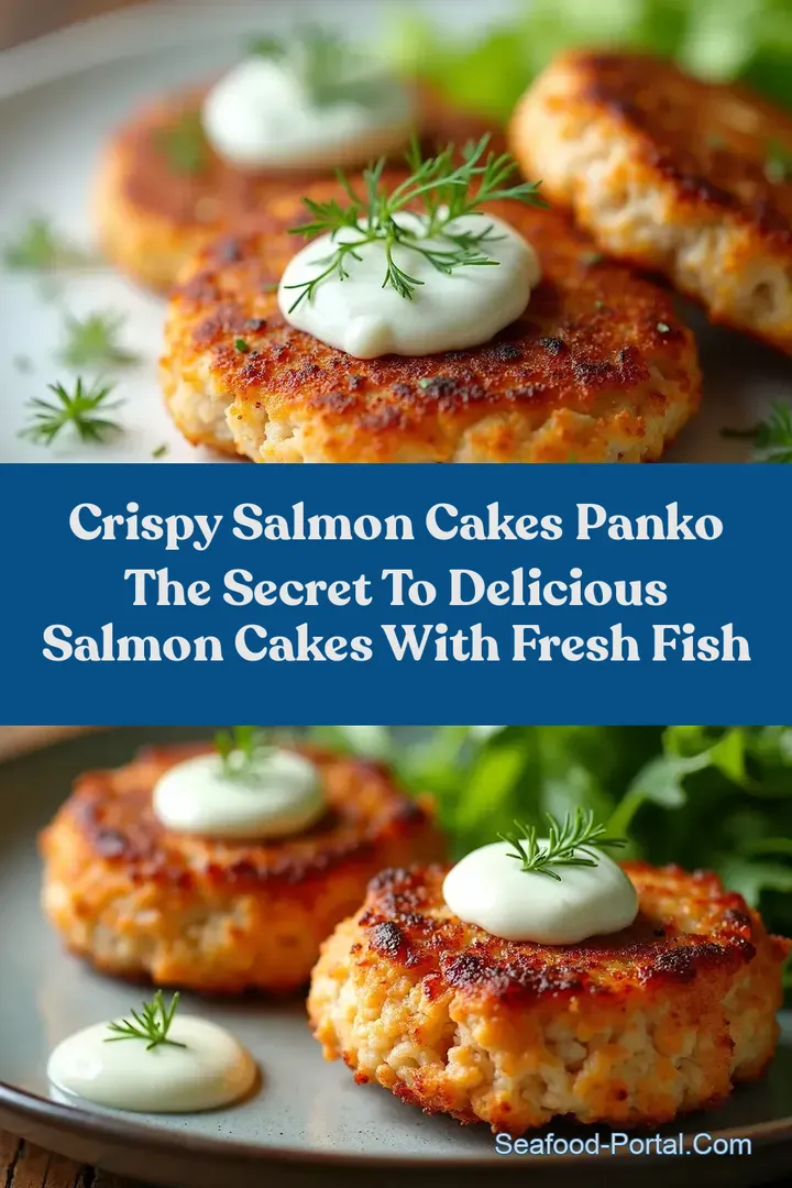 Crispy Salmon Cakes Panko The Secret to Delicious Salmon Cakes with Fresh Fish