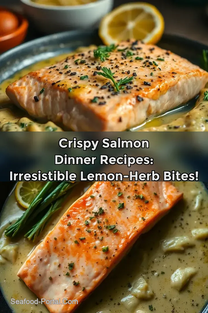 Crispy Salmon Dinner Recipes: Irresistible Lemon-Herb Bites!
