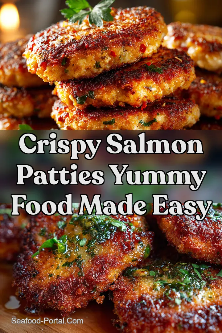 Crispy Salmon Patties Yummy Food Made Easy