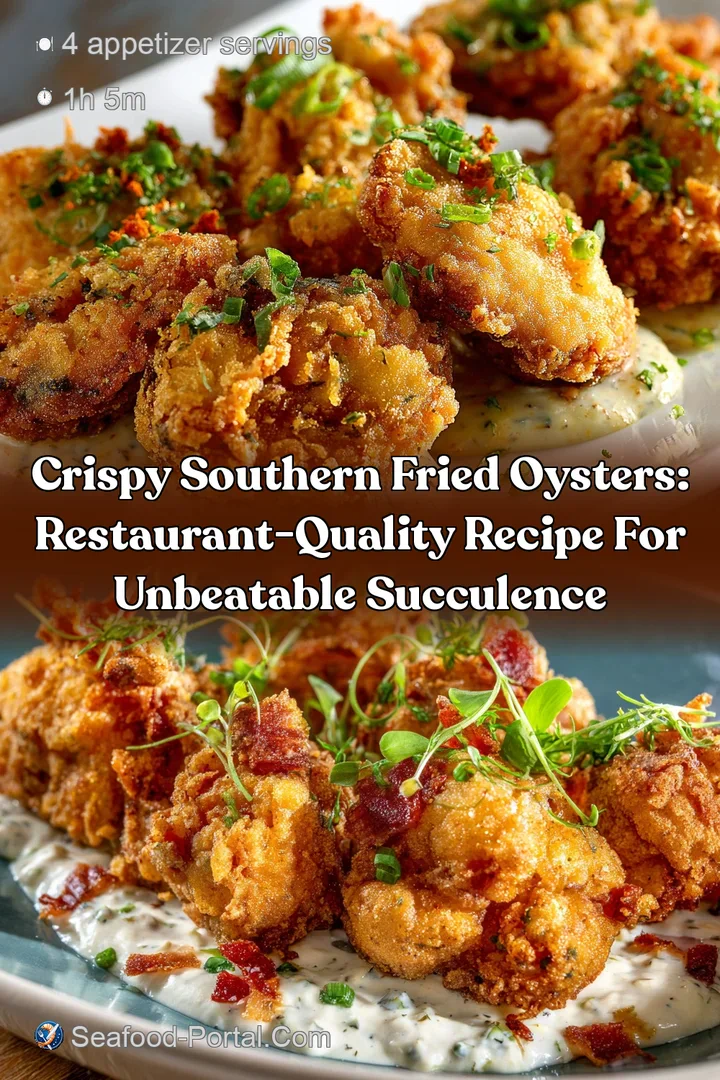 Crispy Southern Fried Oysters: Restaurant-Quality Recipe for Unbeatable Succulence