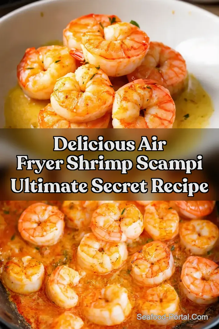 Delicious Air Fryer Shrimp Scampi Ultimate Secret Recipe