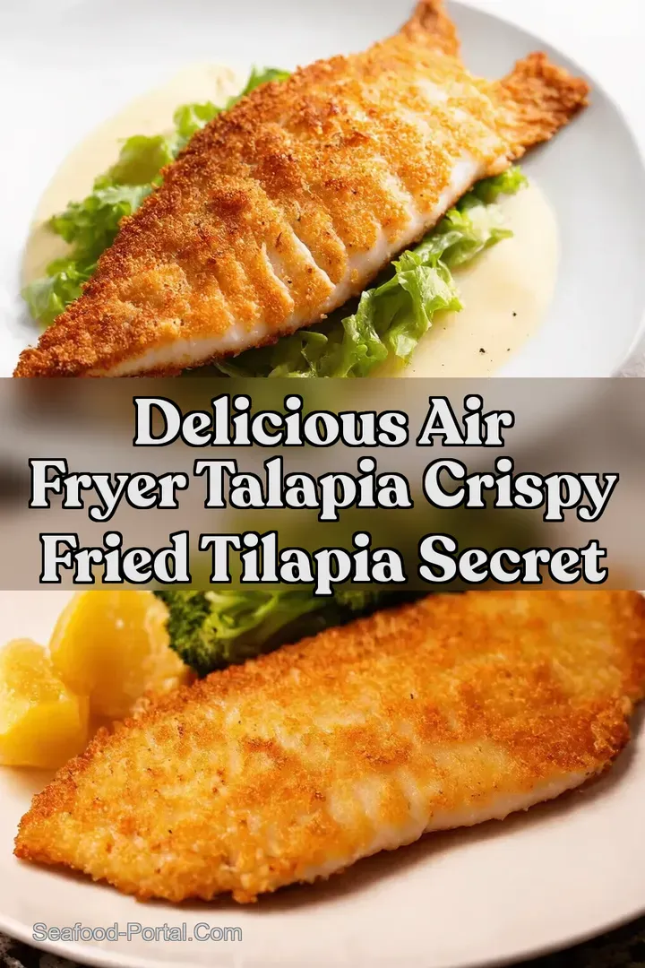 Delicious Air Fryer Talapia Crispy Fried Tilapia Secret