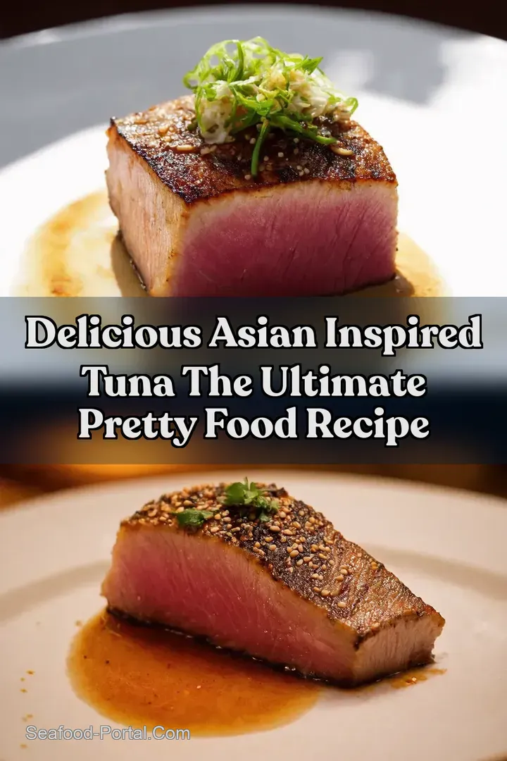 Delicious Asian Inspired Tuna The Ultimate Pretty Food Recipe