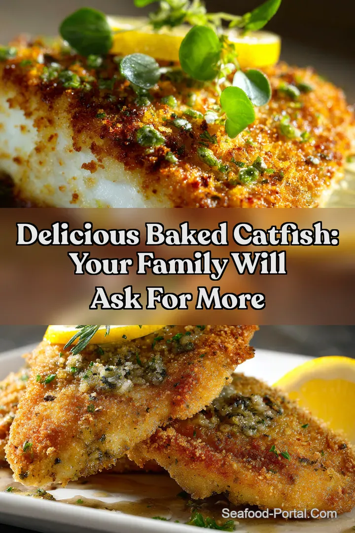 Delicious Baked Catfish: Your Family Will Ask For More : PIN FOR LATER Delicious Baked Catfish: Your Family Will Ask For More
