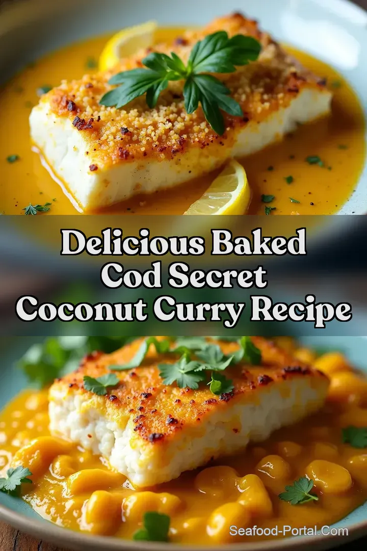 Delicious Baked Cod Secret Coconut Curry Recipe