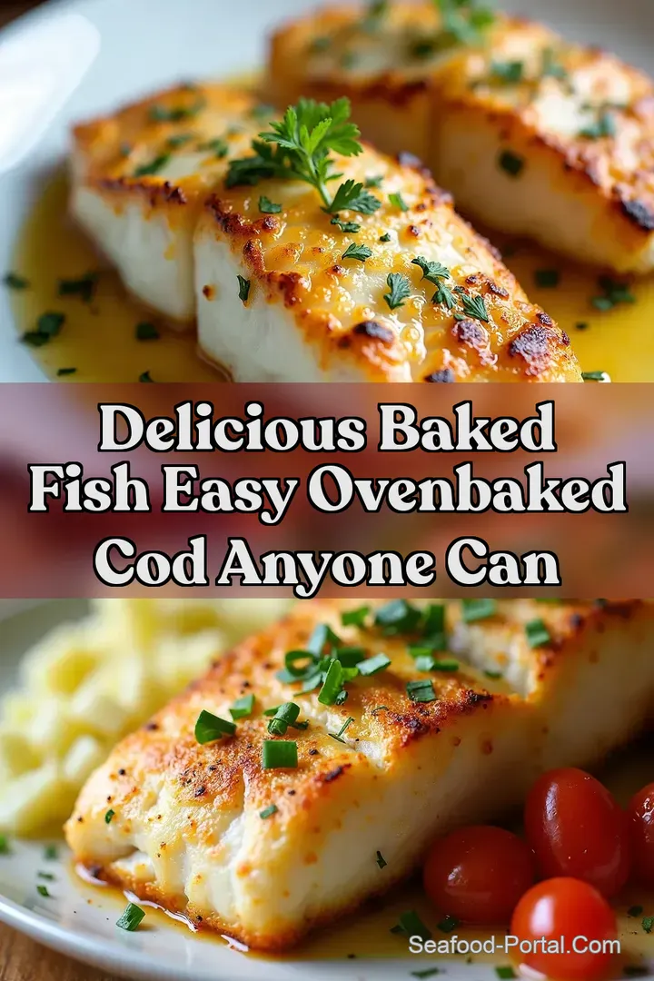 Delicious Baked Fish Easy OvenBaked Cod Anyone Can