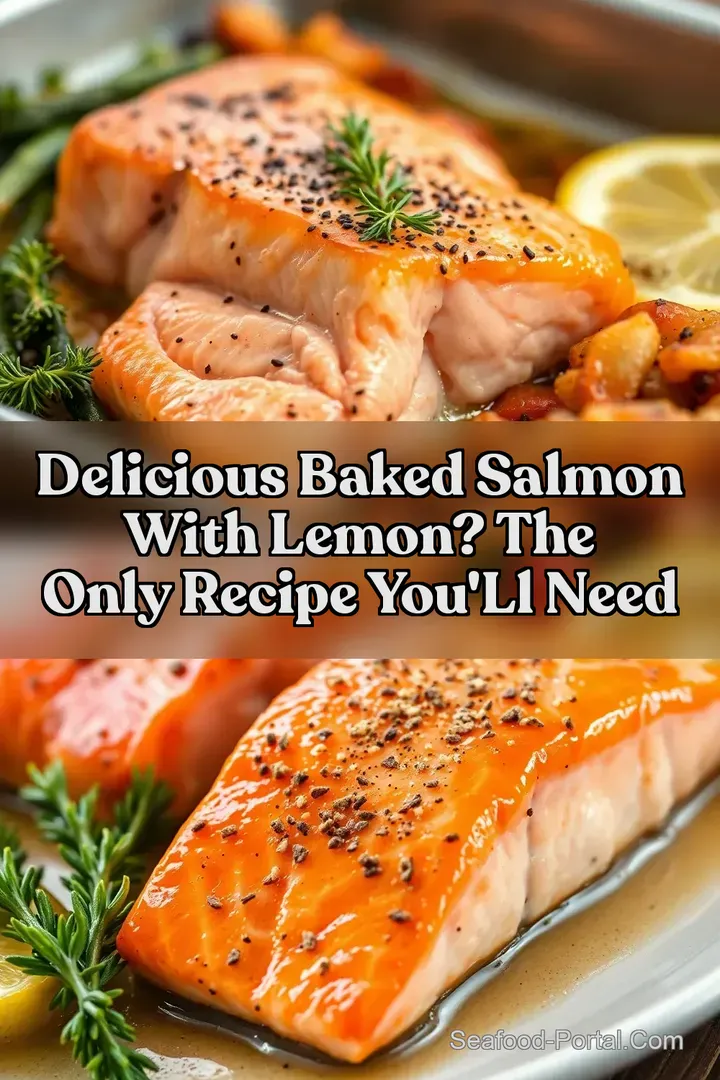 Delicious Baked Salmon With Lemon? The Only Recipe You' ll Need : PIN FOR LATER Delicious Baked Salmon With Lemon? The Only Recipe You' ll Need