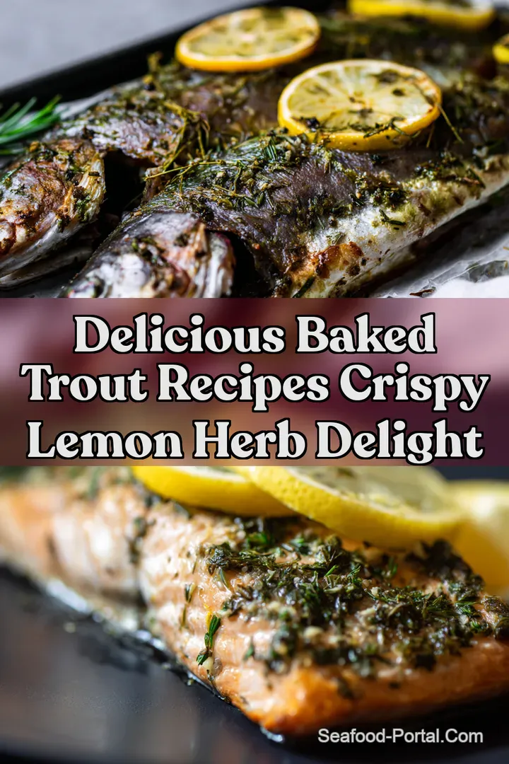 Delicious Baked Trout Recipes Crispy Lemon Herb Delight