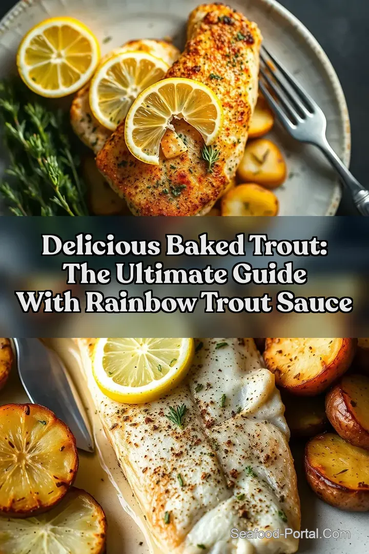 Delicious baked trout: The Ultimate Guide With Rainbow Trout Sauce