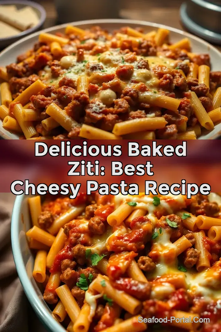 Delicious Baked Ziti: Best Cheesy Pasta Recipe